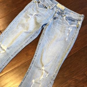 MEK Jeans Size 28 Light House Boyfriend Boot Cut